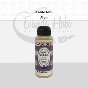 Cadence Metalik Altın Kadife Tozu 120ML