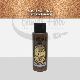 118 Bronz Cadence Su Bazlı Yaldız Boya 70ML