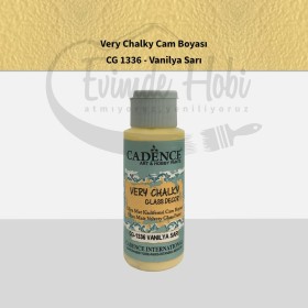 Cadence Very Chalky Cam Boyası CG1336 Vanilya Sarı 59ML