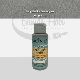 Cadence Very Chalky Cam Boyası CG1364 Gri 59ML