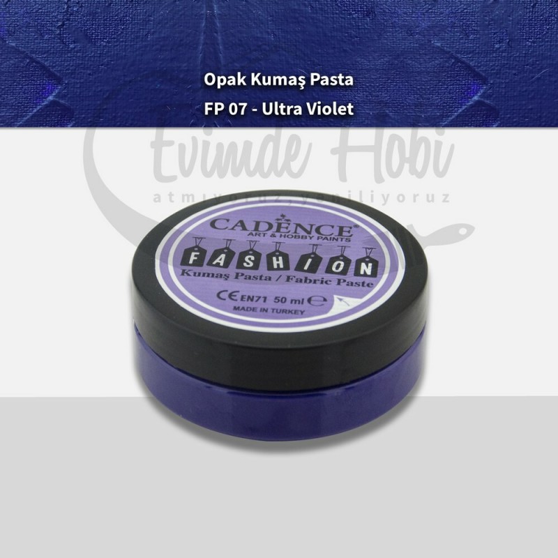 FP07 Ultra Violet - Fashion Kumaş Pasta