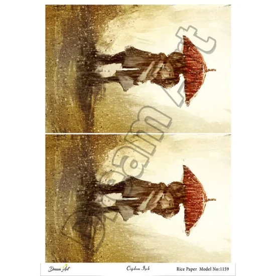 Model 1159 DreamArt Pirinç Dekopaj Kağıdı Model 1159 DreamArt Pirinç Dekopaj Kağıdı