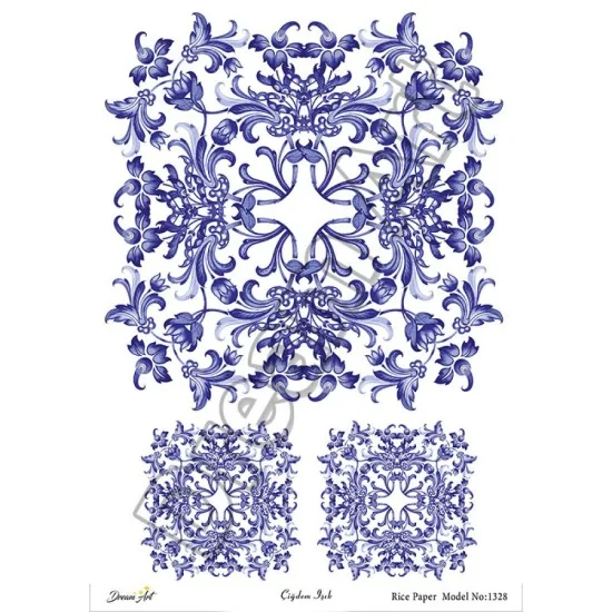 Model 1328 DreamArt Pirinç Dekopaj Kağıdı Model 1328 DreamArt Pirinç Dekopaj Kağıdı