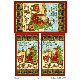Model YY92 DreamArt Pirinç Dekopaj Kağıdı