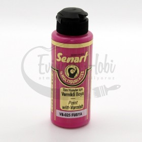 Senart Vernikli Boya VB025 Fuşya 120ml