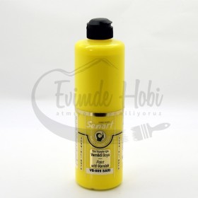 Senart Vernikli Boya VB009 Sarı 500ml