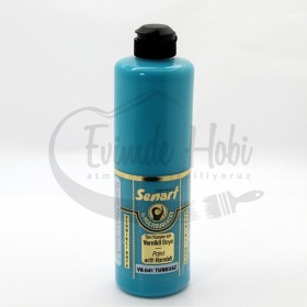 Senart Vernikli Boya VB041 Turkuaz 500ml