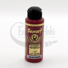 Senart Vernikli Boya VB055 Bordo 120ml