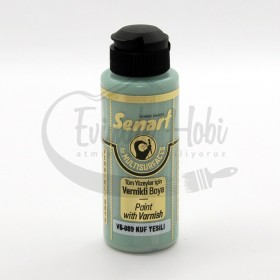 Senart Vernikli Boya VB089 Küf Yeşili 120ml