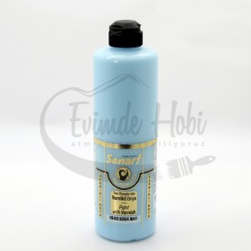 Senart Vernikli Boya VB035 Bebek Mavi 500ml