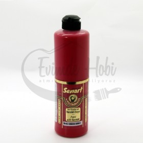 Senart Vernikli Boya VB053 Crimson Kırmızı 500ml