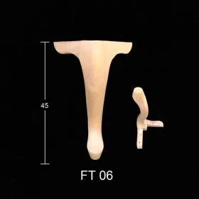 FT06 AHŞAP 45CM KULAKLI LUKENS AYAK