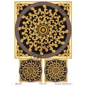Model 1421 DreamArt Pirinç Dekopaj Kağıdı