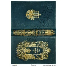 Model 1461 DreamArt Pirinç Dekopaj Kağıdı