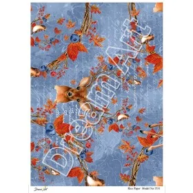 Model 1531 DreamArt Pirinç Dekopaj Kağıdı