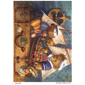 Model 1629 DreamArt Pirinç Dekopaj Kağıdı