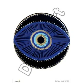 Model 1681 DreamArt Pirinç Dekopaj Kağıdı