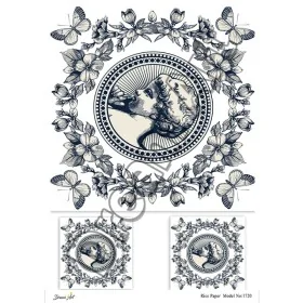 Model 1720 DreamArt Pirinç Dekopaj Kağıdı