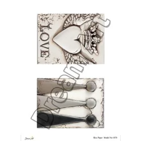 Model 1870 DreamArt Pirinç Dekopaj Kağıdı