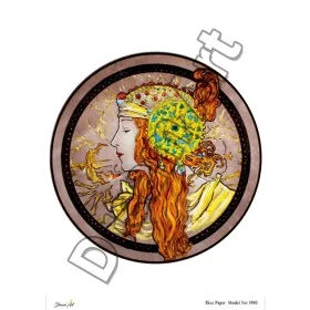 Model 1980 DreamArt Pirinç Dekopaj Kağıdı