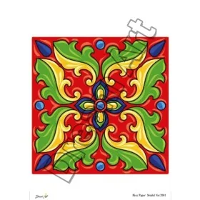 Model 2001 DreamArt Pirinç Dekopaj Kağıdı