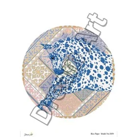 Model 2059 DreamArt Pirinç Dekopaj Kağıdı