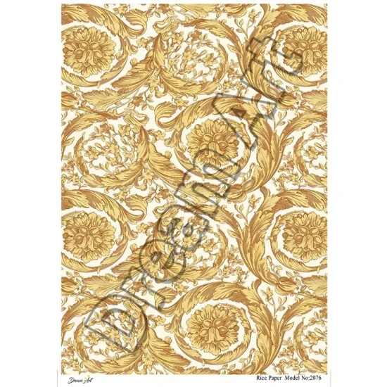 Model 2076 DreamArt Pirinç Dekopaj Kağıdı Model 2076 DreamArt Pirinç Dekopaj Kağıdı