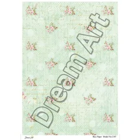 Model 2107 DreamArt Pirinç Dekopaj Kağıdı
