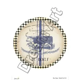 Model 2118 DreamArt Pirinç Dekopaj Kağıdı