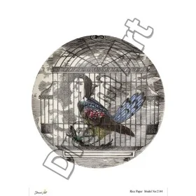 Model 2144 DreamArt Pirinç Dekopaj Kağıdı