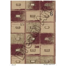 Model 2164 DreamArt Pirinç Dekopaj Kağıdı