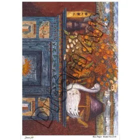 Model 2218 DreamArt Pirinç Dekopaj Kağıdı