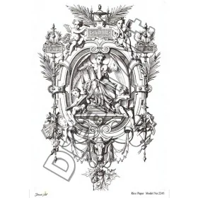 Model 2245 DreamArt Pirinç Dekopaj Kağıdı
