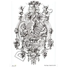 Model 2246 DreamArt Pirinç Dekopaj Kağıdı