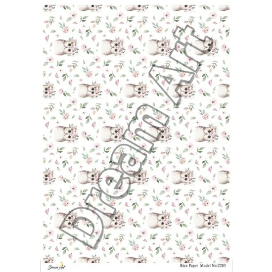Model 2283 DreamArt Pirinç Dekopaj Kağıdı Model 2283 DreamArt Pirinç Dekopaj Kağıdı
