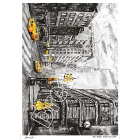 Model 2296 DreamArt Pirinç Dekopaj Kağıdı