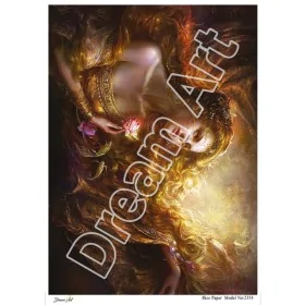 Model 2354 DreamArt Pirinç Dekopaj Kağıdı