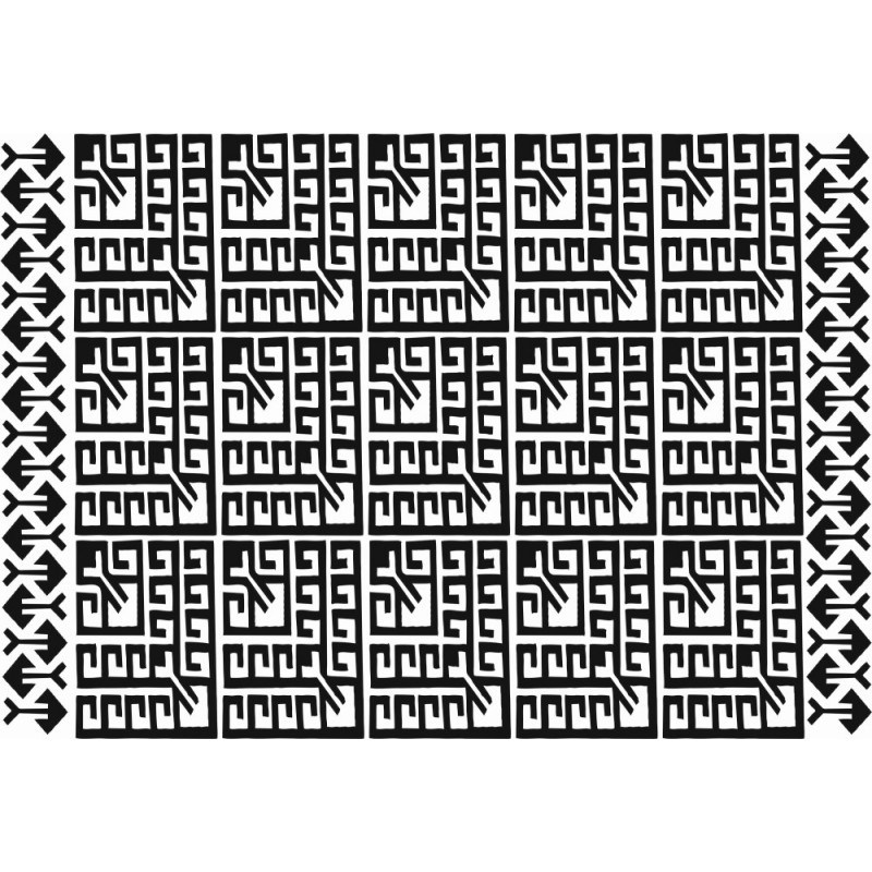 Kilim Desen Stencil EHKM06 21x30cm