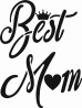 Best Mom Desen Stencil EHY13 21x30cm