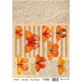 Model 535 Cadence Pirinç Dekopaj Kağıdı 30x42cm.