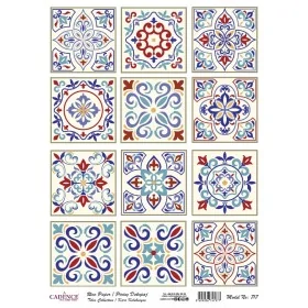 Model 717 Karo Serisi Cadence Pirinç Dekopaj Kağıdı 30x42cm.