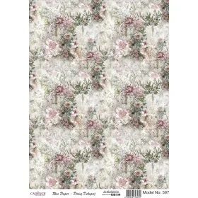 Model 597 Cadence Pirinç Dekopaj Kağıdı 30x42cm.