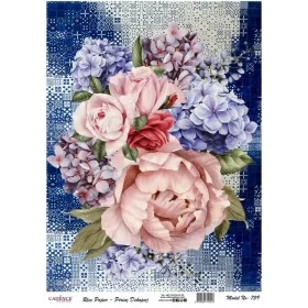 Model 739 Cadence Pirinç Dekopaj Kağıdı 30x42cm.
