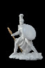 HYK140 Leonidas Büyük Mızraklı Savaşçı Polyester Obje