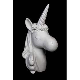 HYK528 Duvar Aparatlı Unicorn Ham Polyester Obje