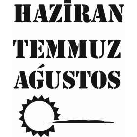 Mevsim Takvimi Yaz Model D1046 15x20 D Serisi Stencil