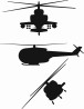 Helikopter Model D1050 15x20 D Serisi Stencil