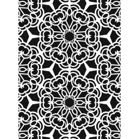 Dantel Model NBC09 Dantel Serisi 21x30 Stencil