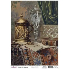 Model AC009 Deluxe Art Collection Pirinç Dekopaj 60x84cm