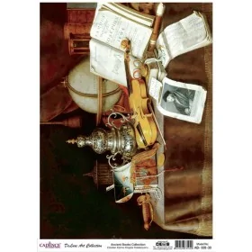 Model AB008 Deluxe Art Collection Pirinç Dekopaj 60x84cm